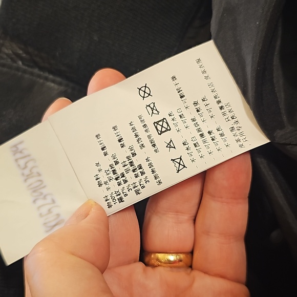 EMPORIO Armani black butter soft leather bomber jacket  M - Picture 16 of 16